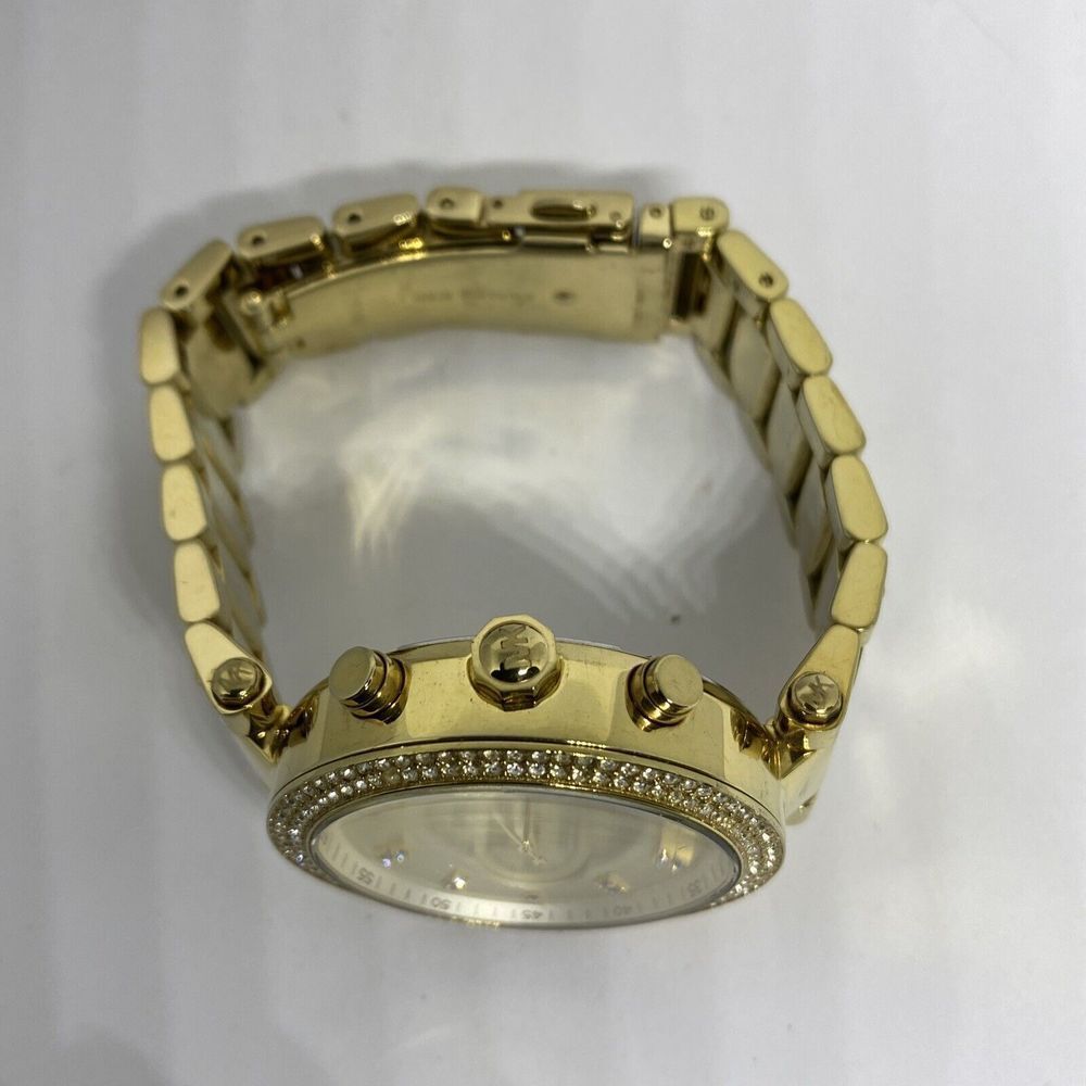 Michael Kors Parker MK5354 Women's Gold Stainless Steel Analog Dial Watch VK731 - Picture 8 of 12